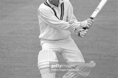 Majid Khan batting for Pakistan during his innings of 105 not out in the tour match between Middlesex and the Pakistanis at Lord's Cricket Ground, London, 1st July 1974. Pakistan won the match by 6 wickets. (Photo by Patrick Eagar/Popperfoto via Getty Images)