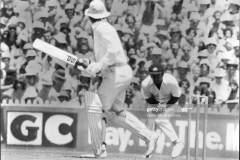 Cricket at the SCG Aust. vs. Pakistan.Walters drops Majid off Dillee when 31.Australia's Doug Walters drops a catch from a mistimed shot by Pakistan's Majid Khan off Dennis Lillee yesterday, Majid was on 31. January 15, 1977. (Photo by Alan Gilbert Purcell/Fairfax Media via Getty Images).