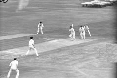 Cambridge University's Majid Khan (c) strokes the ball to the legside during his innings of 200  (Photo by S&G/PA Images via Getty Images)
