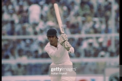 Dec 1980:  Majid Khan of Pakistan batting in the one day international against the West Indies in Karachi, Pakistan. Mandatory Credit: Adrian Murrell/Allsport